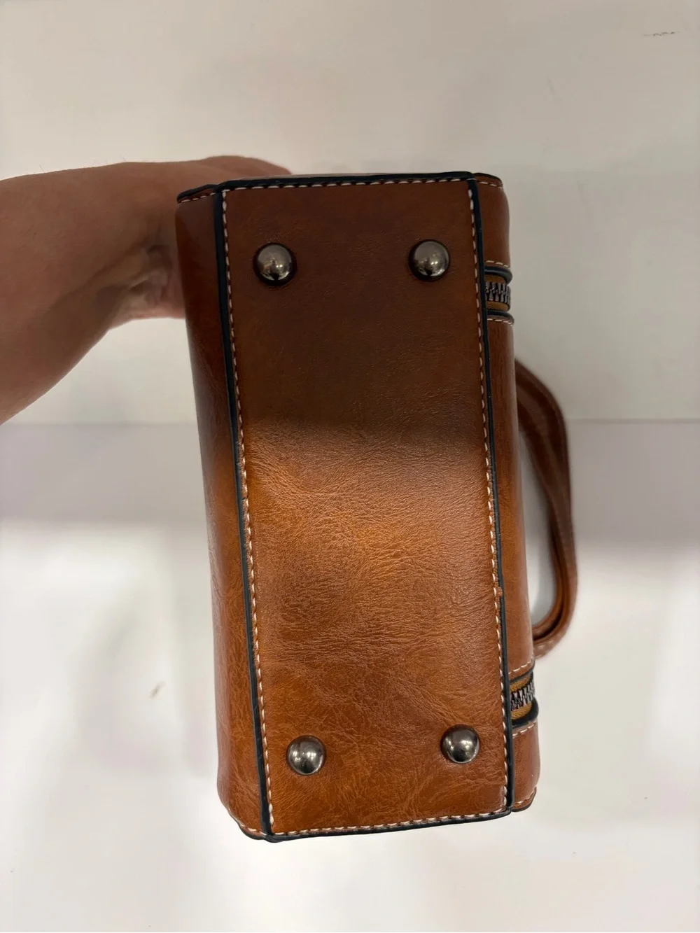 Fashion bag Casual Tan Satchel Crossbody Bag